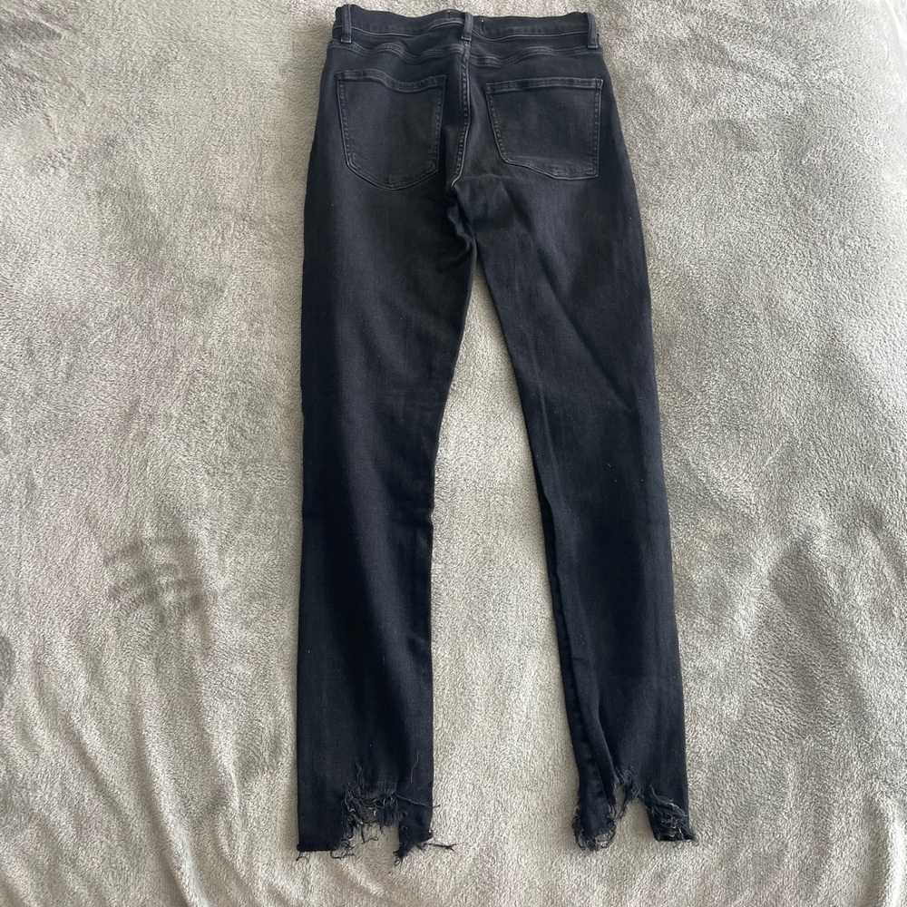 Agolde black skinny jeans